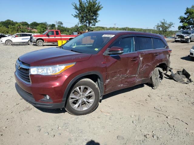 VIN 5TDBKRFH0ES022752 2014 Toyota Highlander, LE no.1