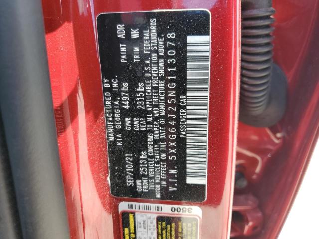 5XXG64J25NG113078 KIA K5 GT LINE