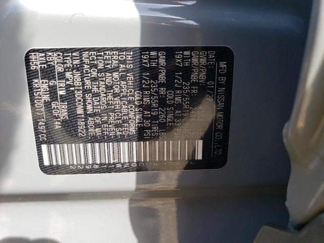 2022 NISSAN ROGUE PLAT - JN8BT3DC0NW118922