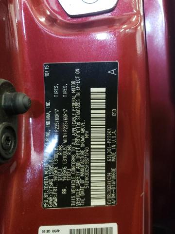5TDYK3DC5FS671740 Toyota SIENNA XLE