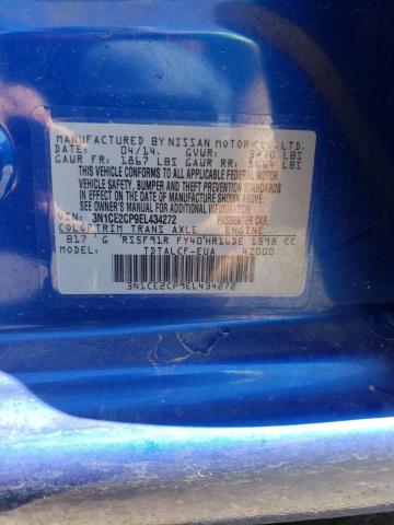 3N1CE2CP9EL434272 Nissan Versa Note S