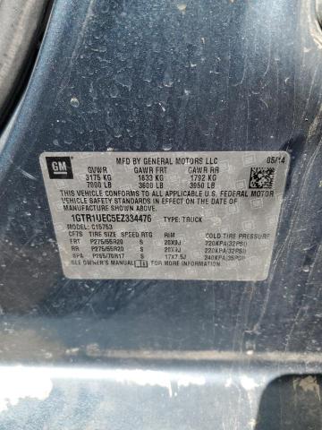 1GTR1UEC5EZ334476 GMC Sierra C1500 Sle