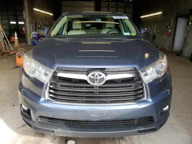 VIN 5TDJKRFH0ES055925 2014 Toyota Highlander, Xle no.5