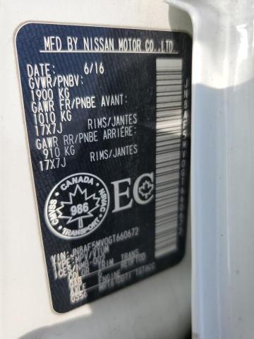 2016 NISSAN JUKE S - JN8AF5MV0GT660672