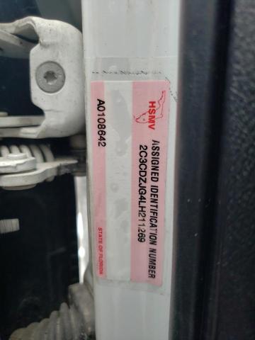 2020 Dodge Challenger Gt VIN: 2C3CDZJG4LH211269 Lot: 54242034