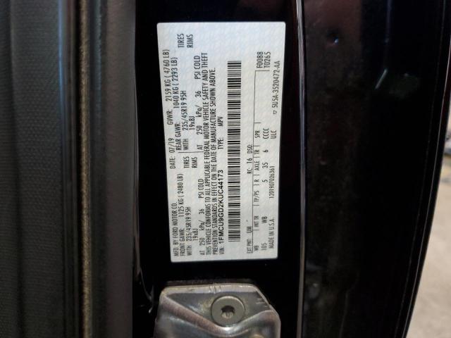 1FMCU9GD2KUC44173 2019 FORD ESCAPE, photo no. 13