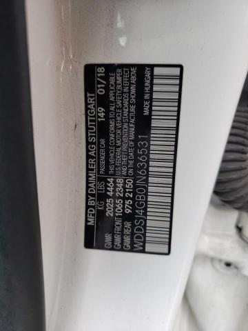 WDDSJ4GB0JN636531 Mercedes-Benz CLA 250 4MATIC