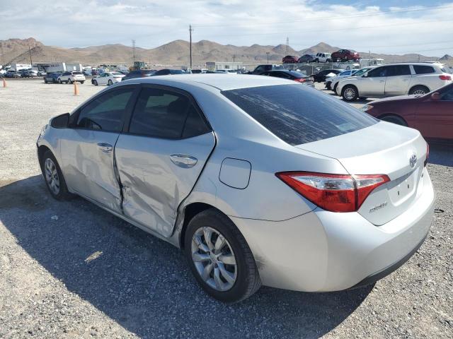  TOYOTA COROLLA 2016 Сріблястий