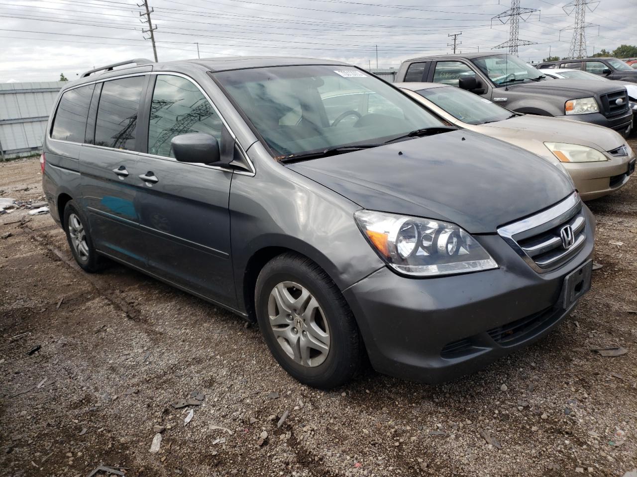 5FNRL386X7B430235 2007 Honda Odyssey Exl