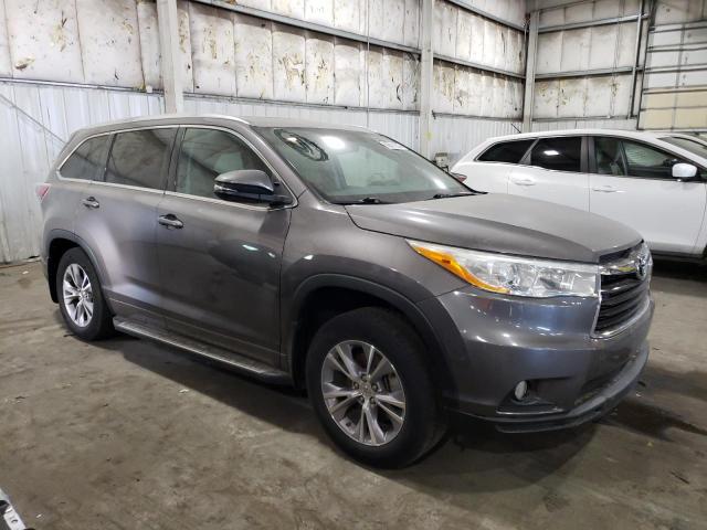 VIN 5TDJKRFHXES054412 2014 Toyota Highlander, Xle no.4