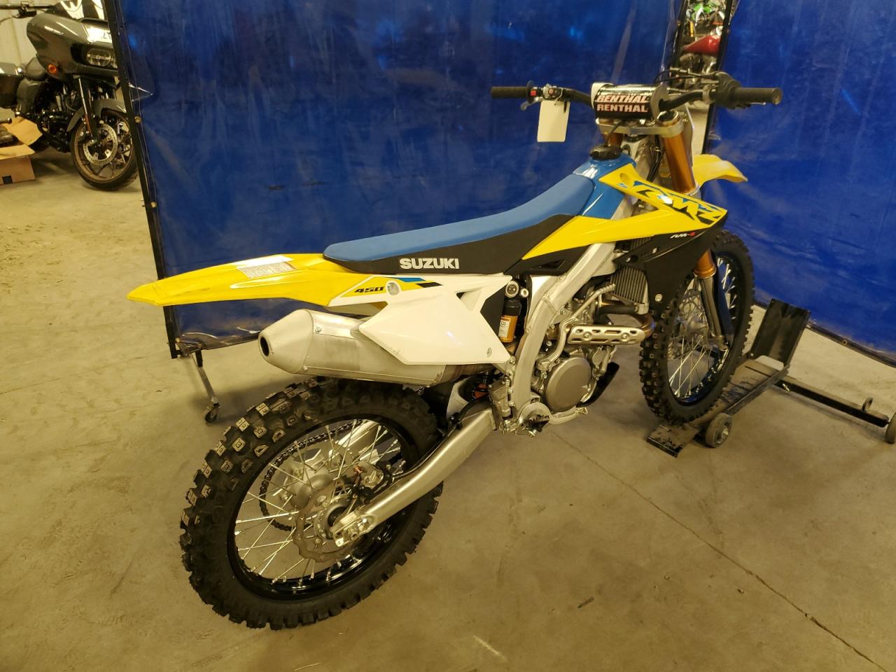 Salvage Motorcycles & Powersports 2023 SUZUKI RMZ450 For Sale at