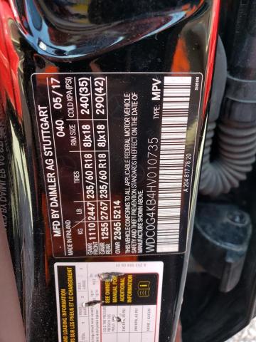 WDC0G4KB4HV010735 Mercedes-Benz Glc 300 4matic