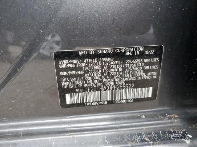 JF2GTHMC0PH265622 Subaru Crosstrek Limited