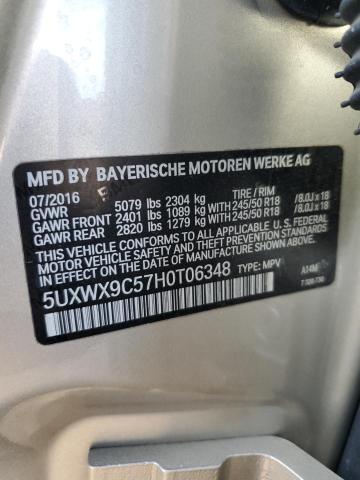 5UXWX9C57H0T06348 2017 BMW X3, photo no. 12