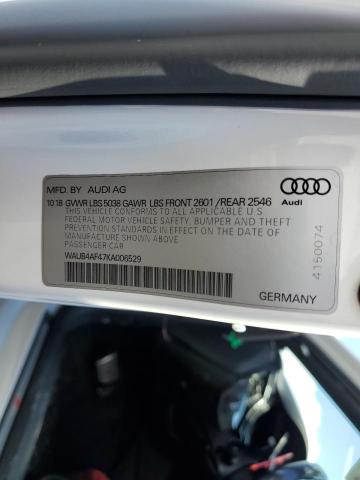 2019 AUDI S4 PREMIUM - WAUB4AF47KA006529