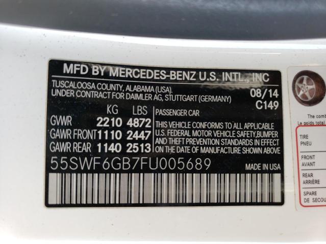 Mercedes-Benz C 400 4matic 2015 55SWF6GB7FU005689 Thumbnail 12