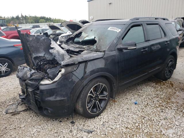 Lot #2494507572 2015 FORD EXPLORER S salvage car