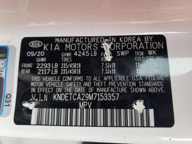 KNDETCA29M7153357 2021 Kia Seltos Sx