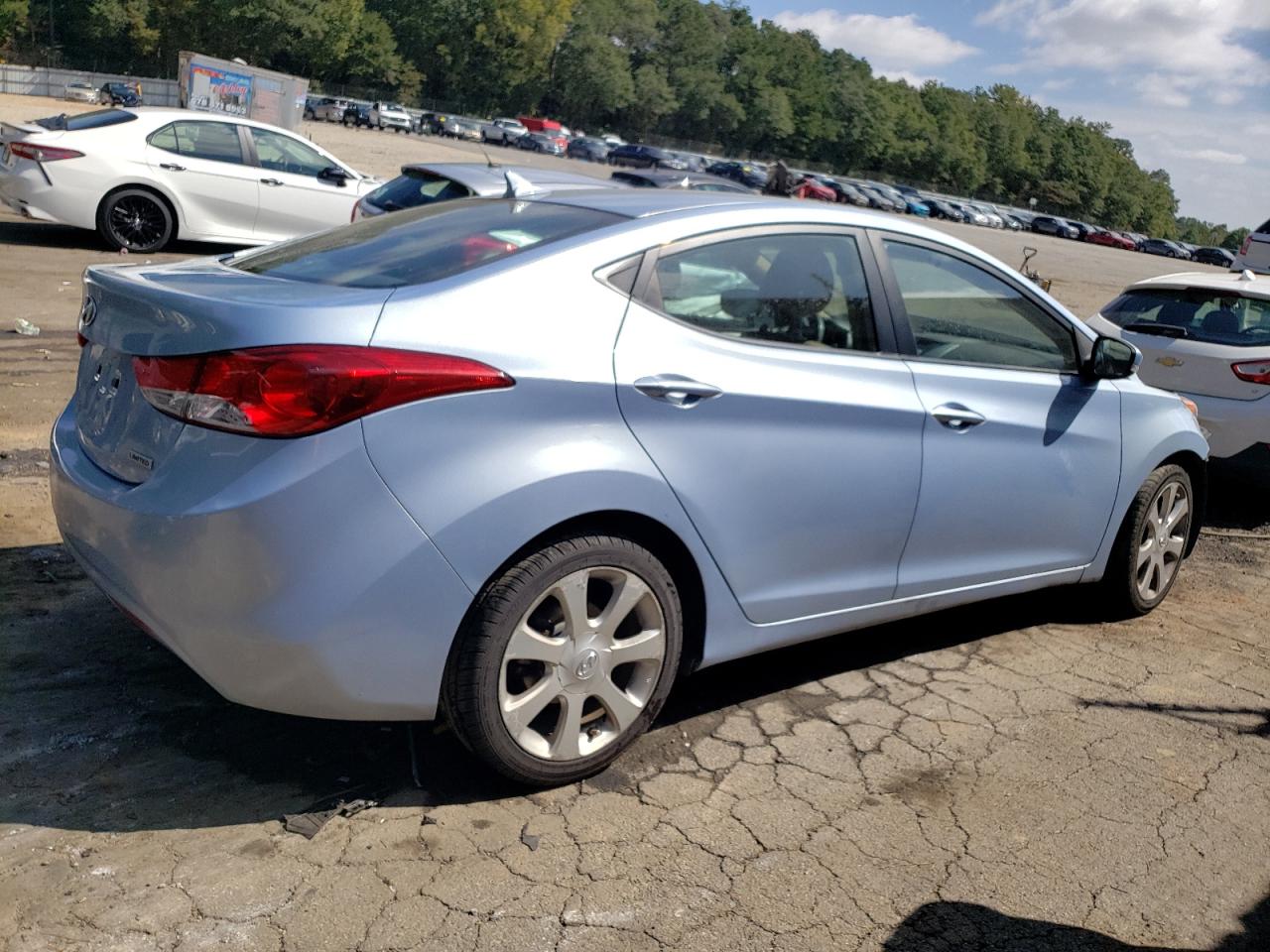 2012 Hyundai Elantra Gls vin: KMHDH4AE2CU333398