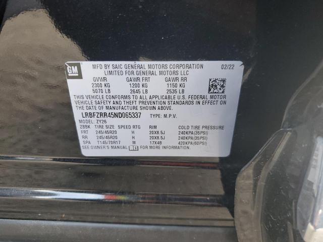  BUICK ENVISION 2022 Чорний