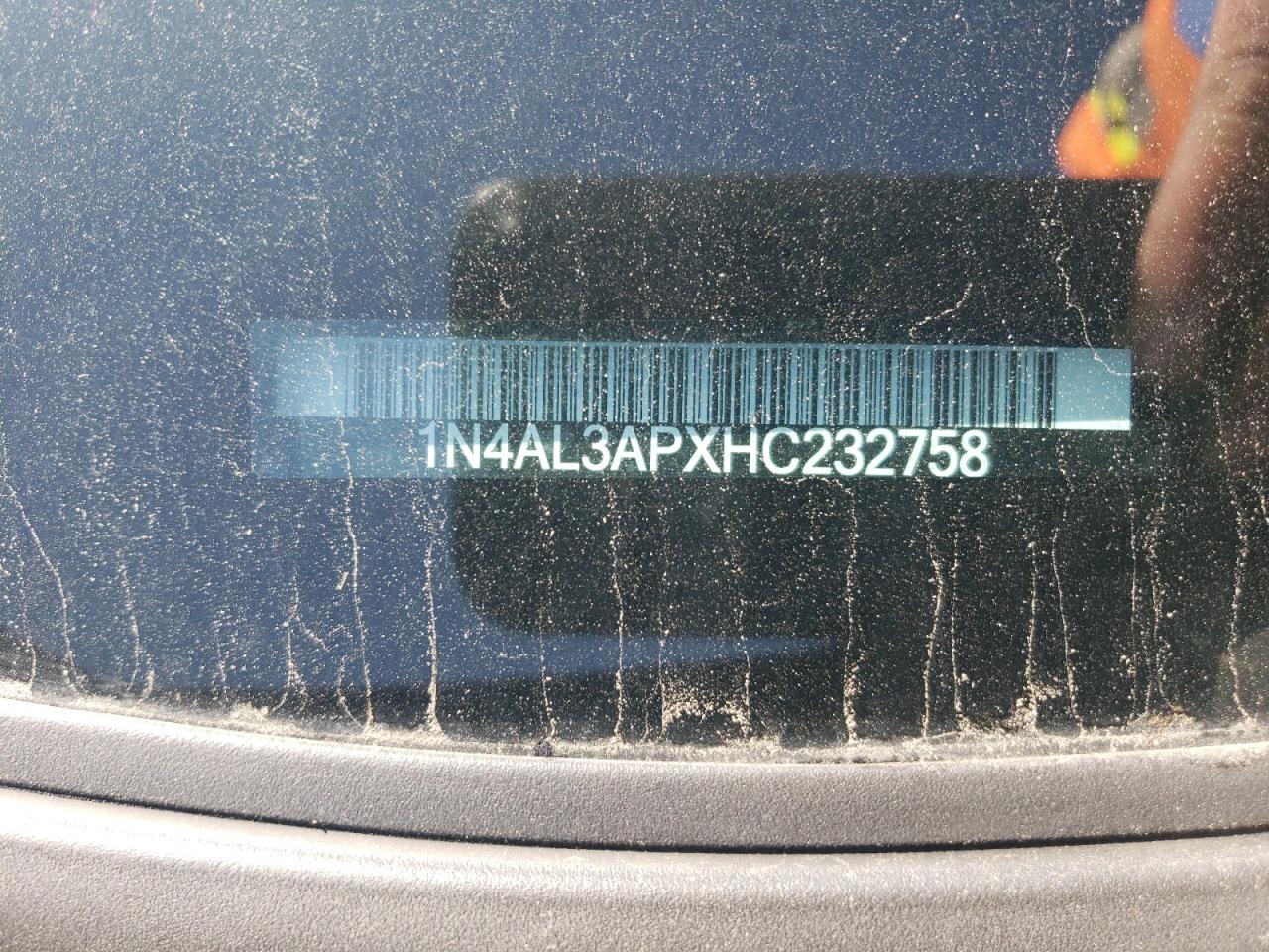 1N4AL3APXHC232758 2017 Nissan Altima 2.5