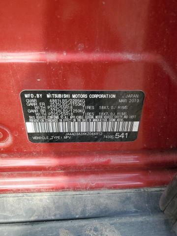 JA4AD3A3XKZ044812 Mitsubishi Outlander Se