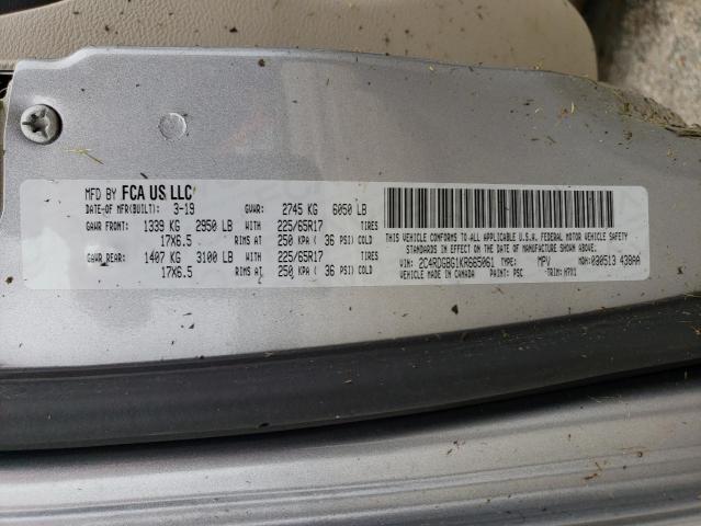 2019 DODGE GRAND CARA - 2C4RDGBG1KR665061