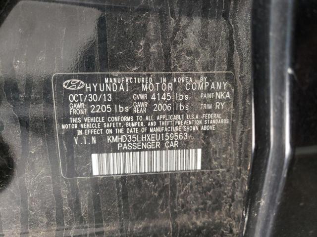 KMHD35LHXEU159563 Hyundai ELANTRA GT