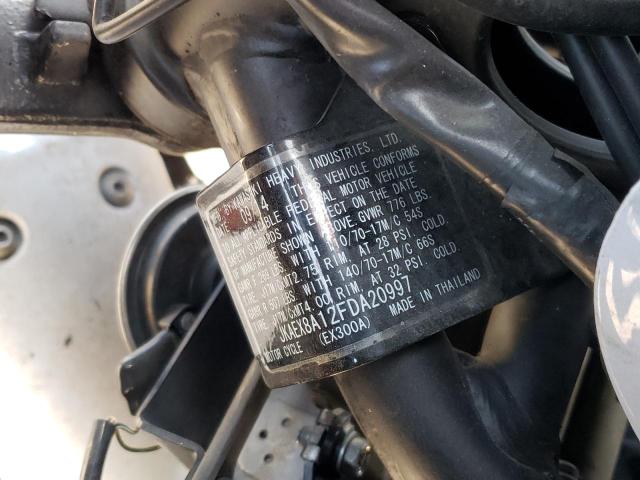 2015 KAWASAKI EX300 A - JKAEX8A12FDA20997