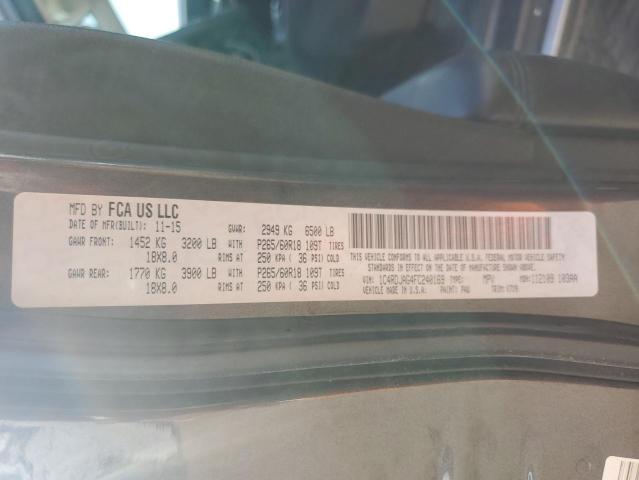 1C4RDJAG4FC240169 Dodge Durango Sxt