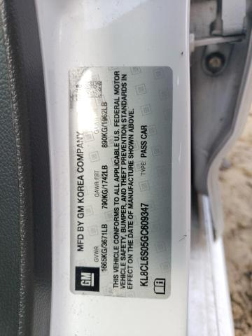 2016 CHEVROLET SPARK EV 2 - KL8CL6S05GC609347