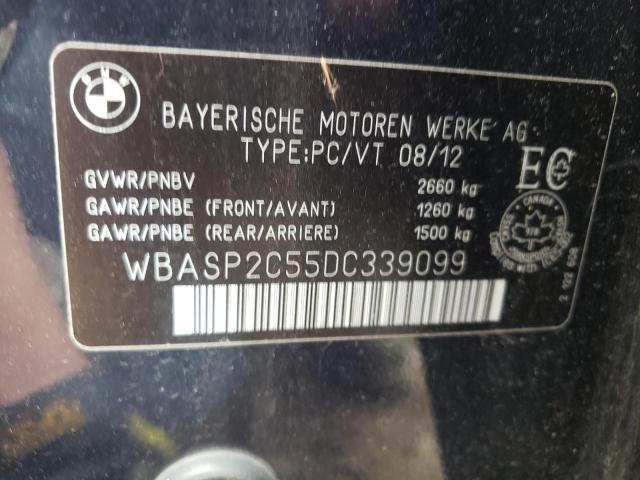 VIN WBASP2C55DC339099 2013 BMW 5 Series, 535 Xigt no.12