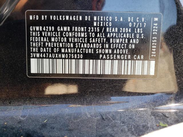 2017 VOLKSWAGEN GTI S/SE/A 3VW447AUXHM075830