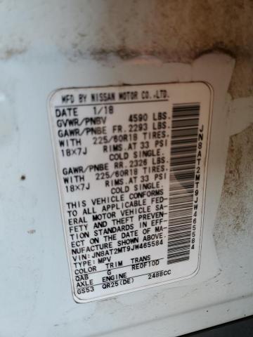 JN8AT2MT9JW465584 Nissan ROGUE S