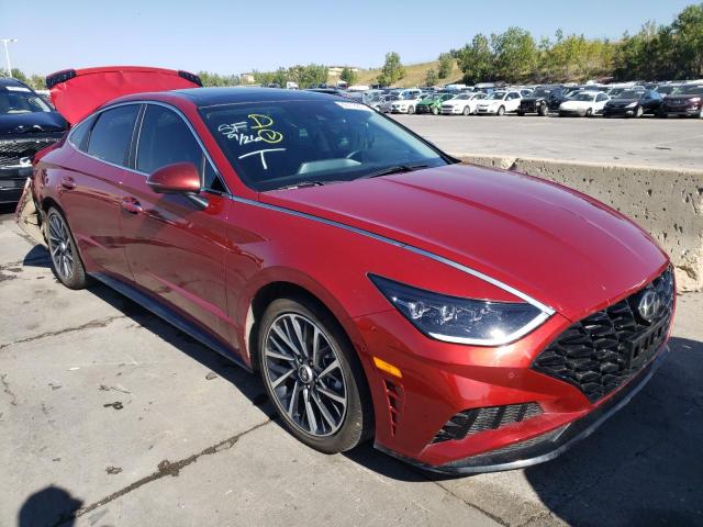  HYUNDAI SONATA 2023 Червоний