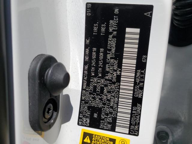 5TDJZRFH8KS579170 Toyota Highlander Se