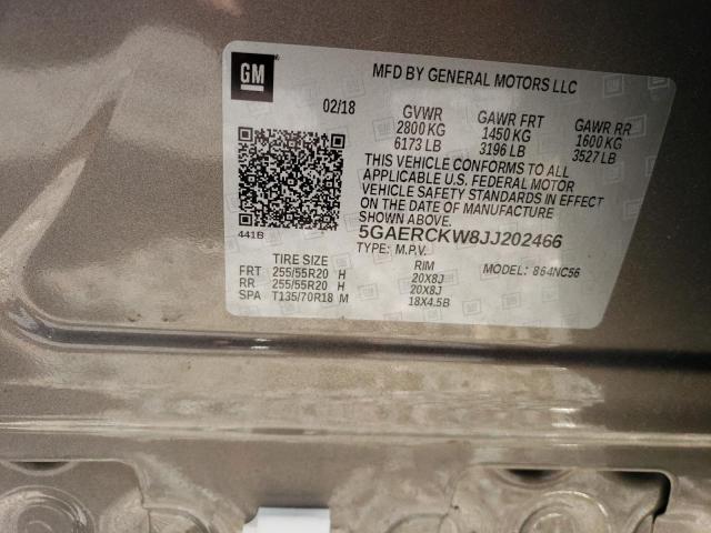 5GAERCKW8JJ202466 Buick Enclave Premium