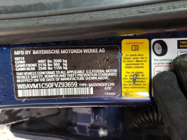 WBAVM1C50FVZ93659 BMW X1 Sdrive28i