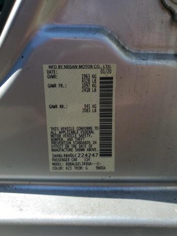2020 NISSAN ALTIMA S - 1N4BL4BV0LC224247