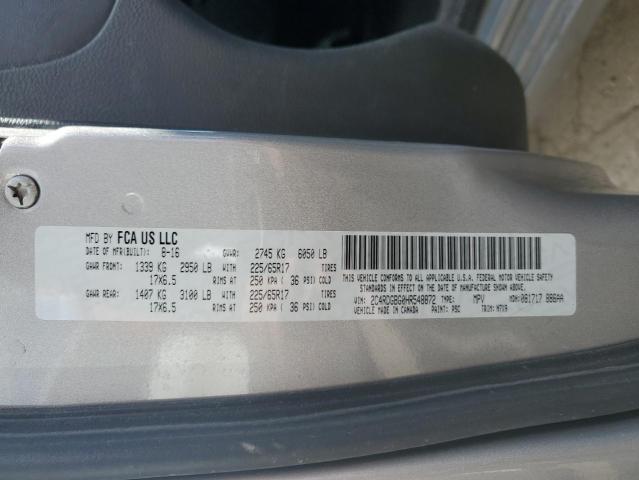 2C4RDGBG0HR548872 Dodge Grand Caravan Se