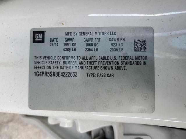 1G4PR5SK8E4222653 Buick Verano Convenience