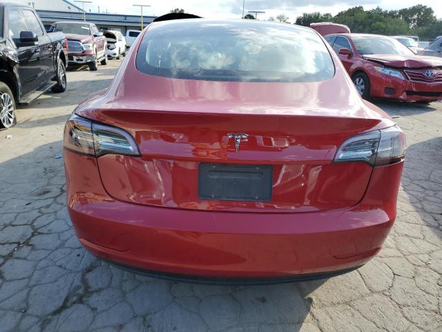 2022 TESLA MODEL 3 AW 5YJ3E1EB6NF191060
