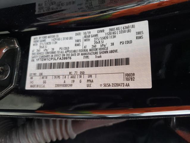 1FTEW1CP3LFA39976 Ford F150 Supercrew