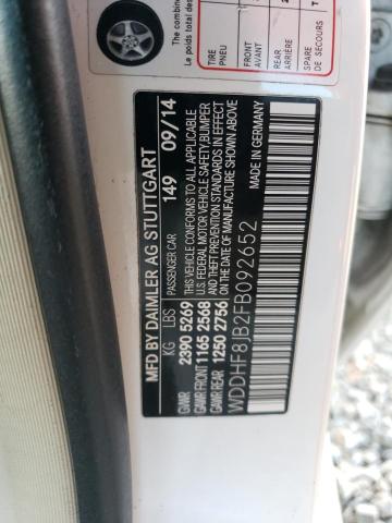 WDDHF8JB2FB092652 Mercedes-Benz E 350 4matic