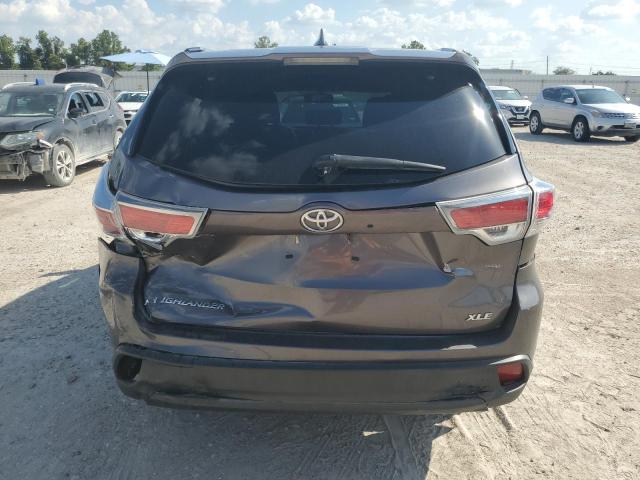 VIN 5TDKKRFH6ES012386 2014 Toyota Highlander, Xle no.6