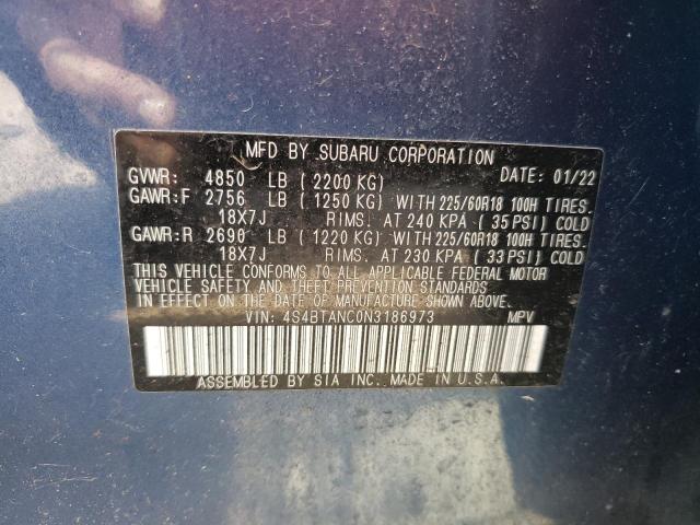 4S4BTANC0N3186973 Subaru Outback Limited