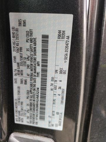 1FMCU9G96HUA83234 Ford ESCAPE SE
