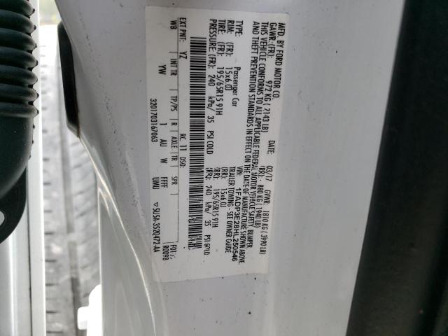1FADP3E28HL250546 Ford FOCUS S