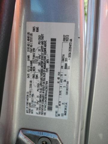 1FMCU9G93DUC80789 2013 Ford Escape Se