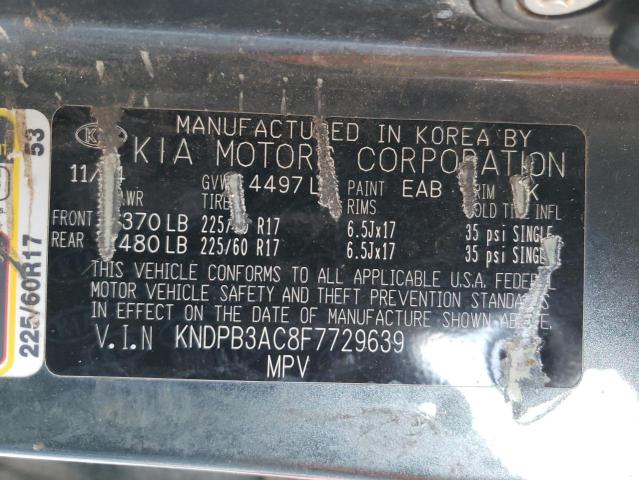 KNDPB3AC8F7729639 KIA Sportage Lx